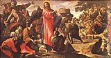 Giovanni Lanfranco Miracle of the Bread and Fish painting